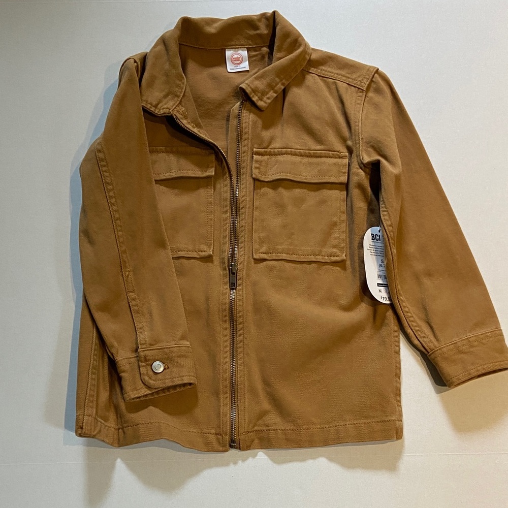 Wonderkids Tan Jean Jacket for Kids